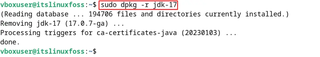 Install Java on Debian 12 Linux 9