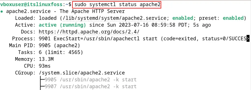 Install Apache Web Server on Debian 12 Linux 3