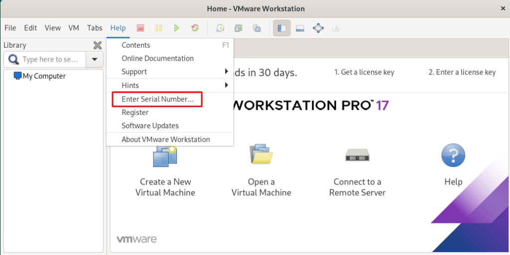 vmware workstation pro 17 linux download