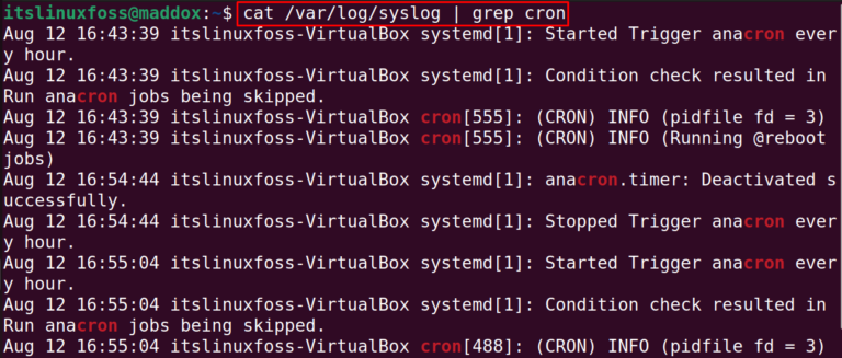 how-to-find-cron-crontab-log-in-linux-its-linux-foss