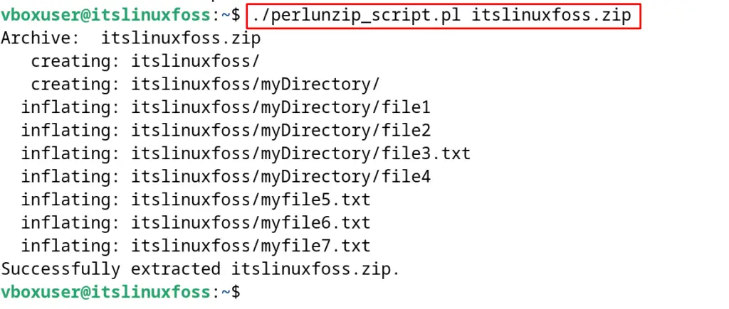 Unzip A File In Linux 25
