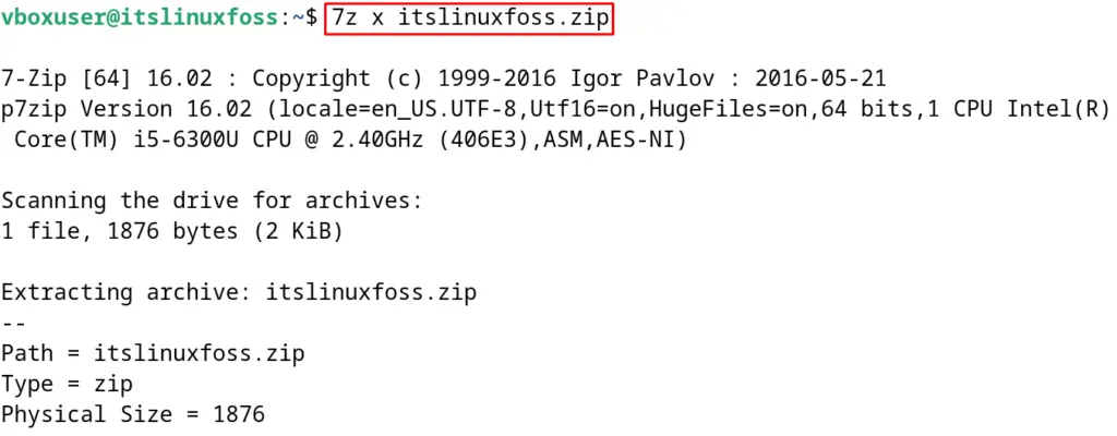 Unzip A File In Linux 15