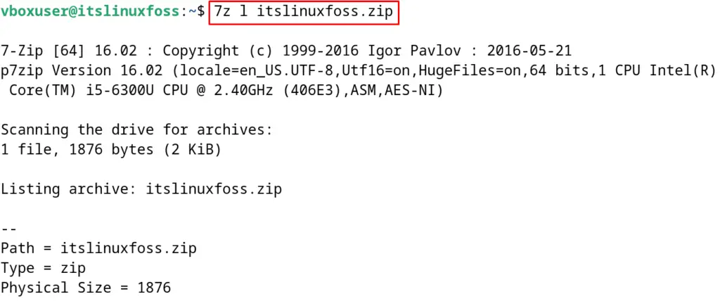 Unzip A File In Linux 13