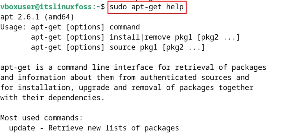 How to Use apt-get command on Debian 12 n