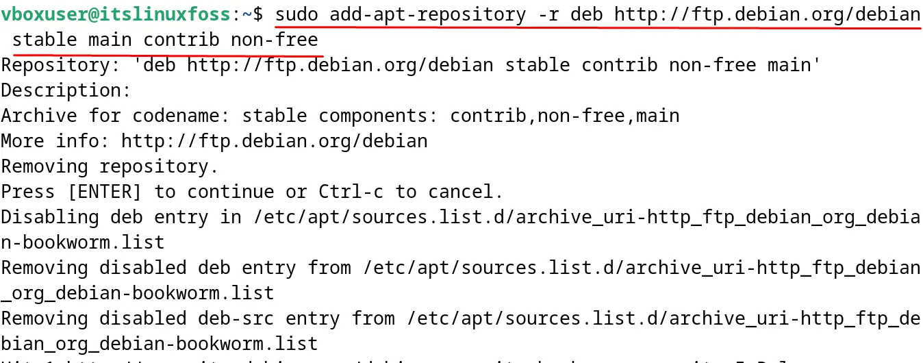 Add a Debian Repository 8
