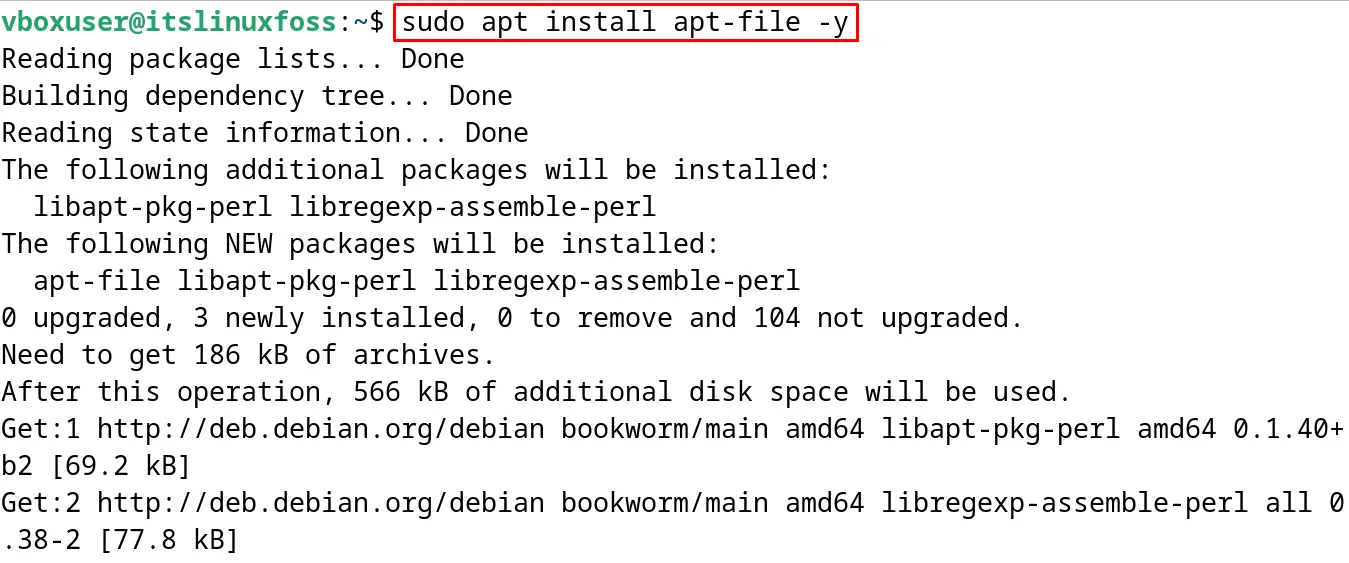 Search for Debian Packages in Linux 4