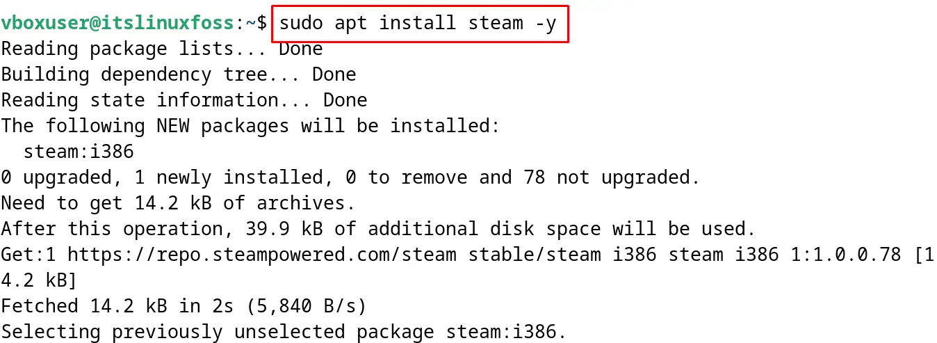 Steam on Debian 12 k