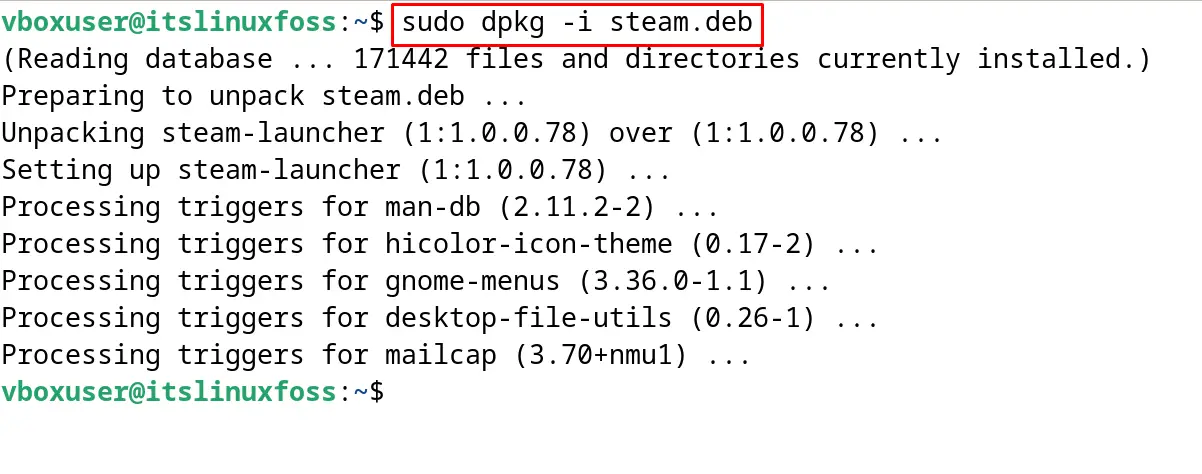 Steam on Debian 12 f