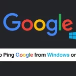 How to Ping Google from Windows or Linux