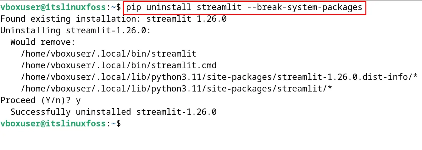 How to Install Streamlit on Linux 7
