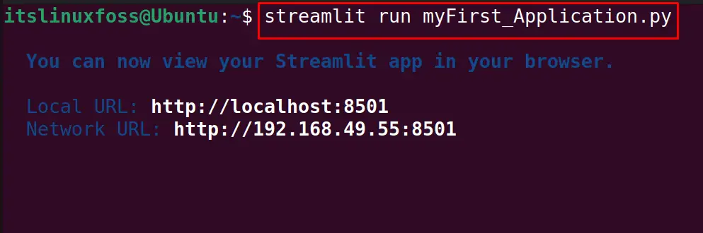 How to Install Streamlit on Ubuntu 22.04 i