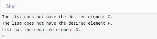 Find Elements in a List in Python 6