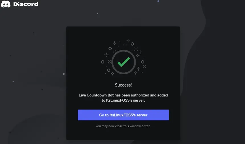 Add Live Countdown Discord Bot