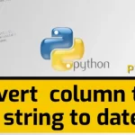 Convert DataFrame column type from string to datetime