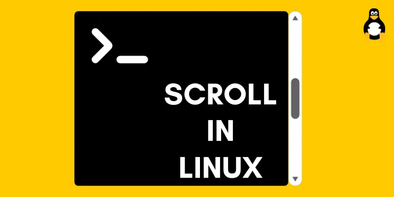 How to Scroll in Ubuntu Terminal