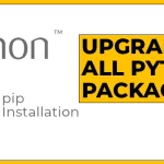 How to upgrade all Python packages with pip