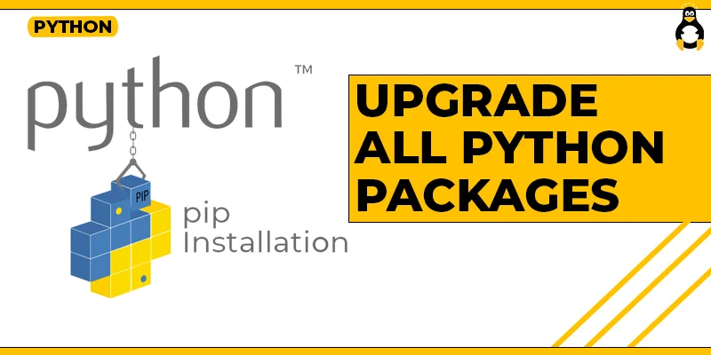 How to upgrade all Python packages with pip