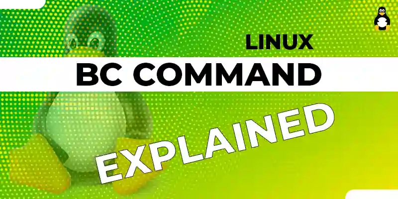 bc Command in Linux Explained