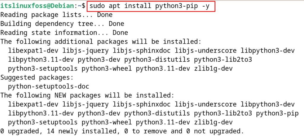 How to Install pip3 on Debian 12 – Its Linux FOSS