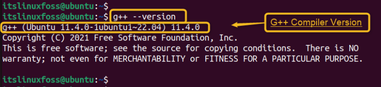 How to Install G++ on Ubuntu? – Its Linux FOSS
