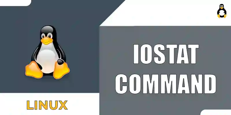 iostat command in linux