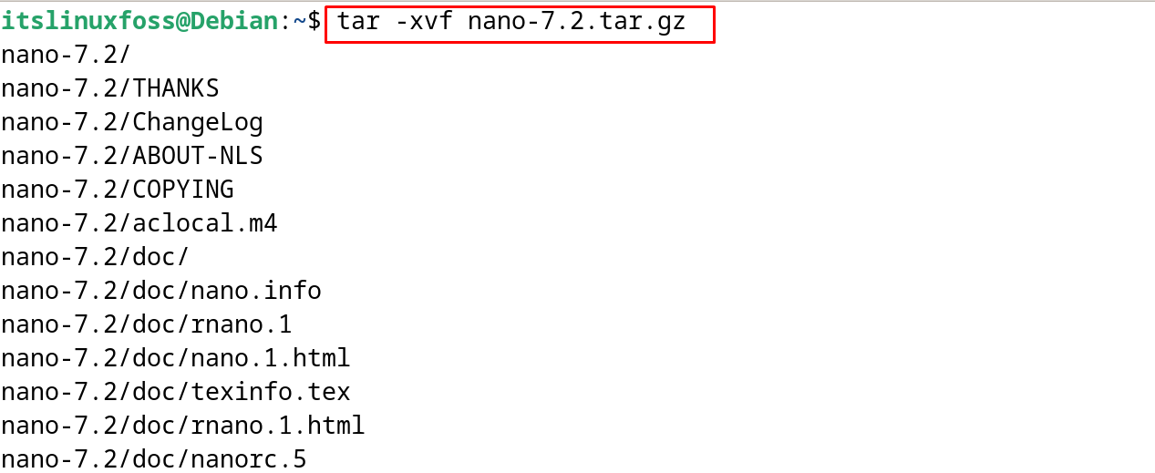How to Install Nano on Debian 12 – Its Linux FOSS