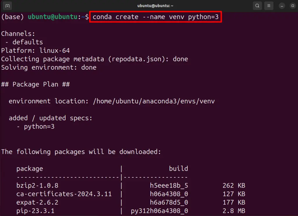 Install Anaconda on Ubuntu 24.04 h