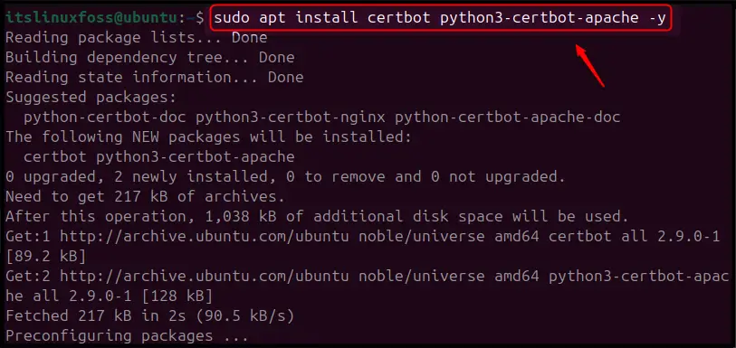 Install and Setup Apache on Ubuntu 24.04 q