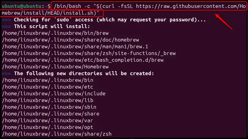 Install Homebrew on Ubuntu 24.04 