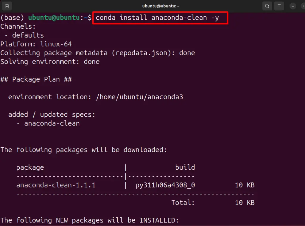 Install Anaconda on Ubuntu 24.04 s