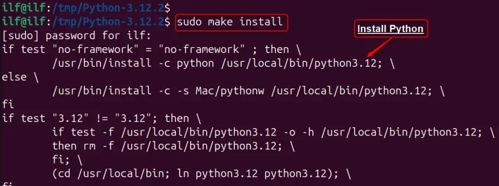 Install Python on Ubuntu 24.04 i 