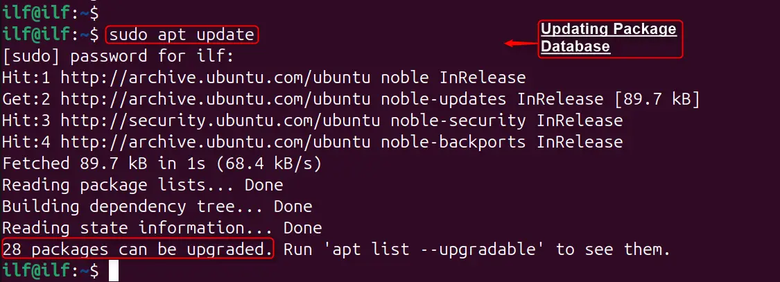 Update Ubuntu Using the Command Line 6
