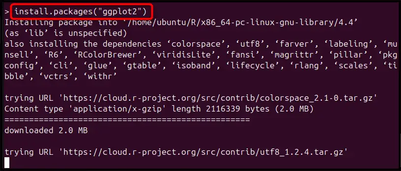 Install R on Ubuntu 24.04 LTS j