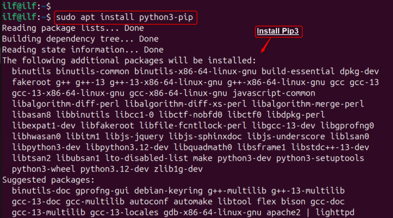 How to Install Pip3 on Ubuntu 24.04 – Its Linux FOSS