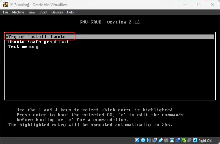 Install Ubuntu 24.04 on VirtualBox g