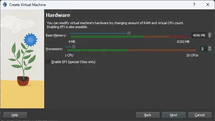 Install Ubuntu 24.04 on VirtualBox b