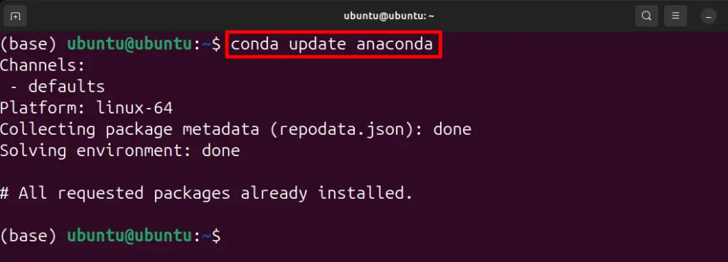 Install Anaconda on Ubuntu 24.04 p