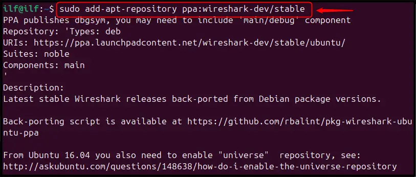 Install Wireshark on Ubuntu 24.04 g