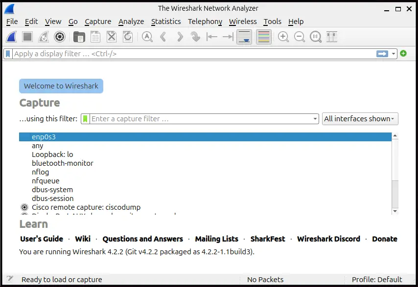 Install Wireshark on Ubuntu 24.04 e