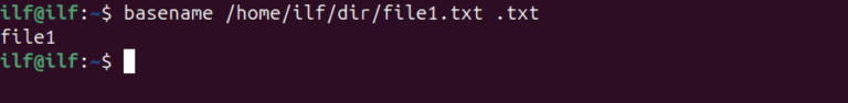 How To Use Bash Basename Command To Extract Filenames