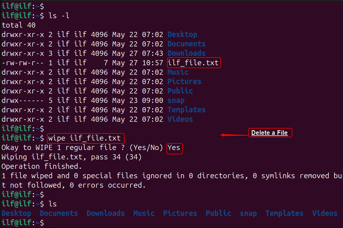How to Delete a File in Linux Its Linux FOSS