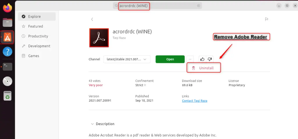 Install Adobe Acrobat Reader On Ubuntu 24.04 O
