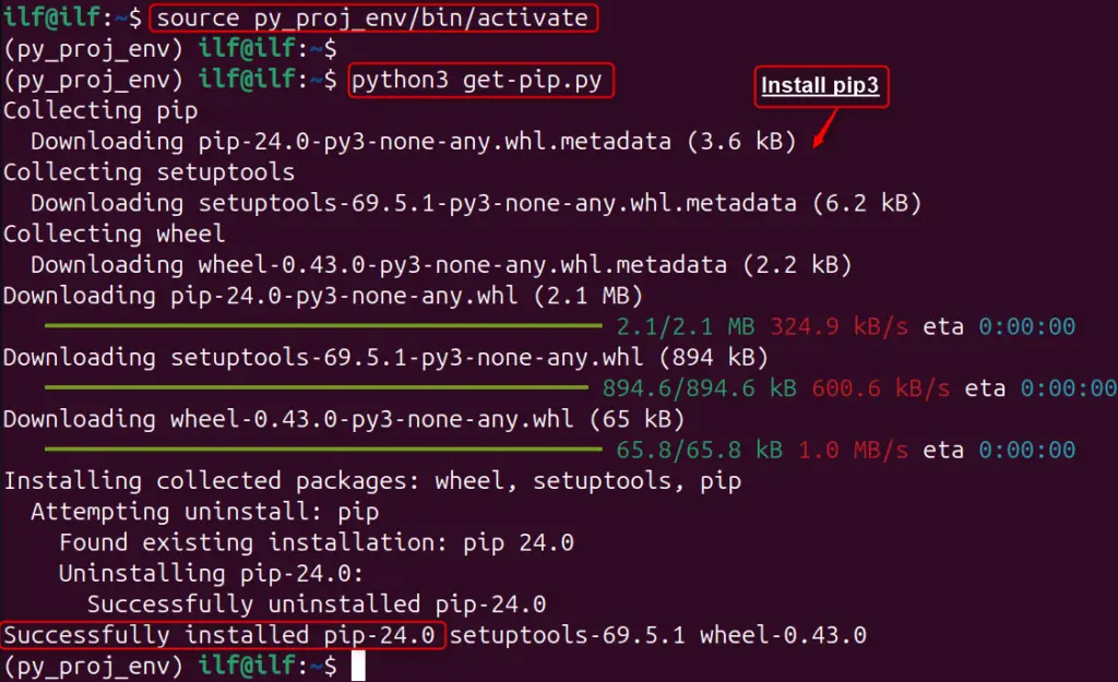 Install Pip On Ubuntu 24.04 J