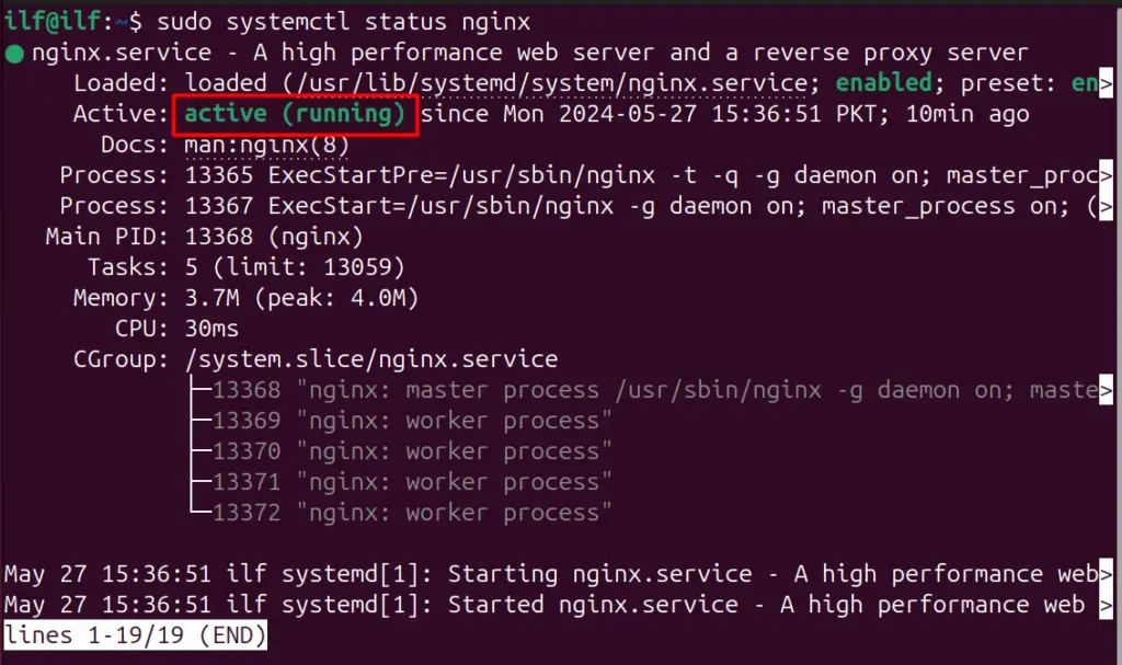 Nginx On Ubuntu 24.04 G