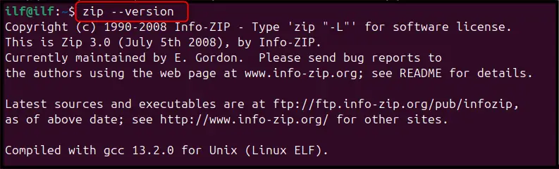 Zip A Folder On Ubuntu 24.04 B