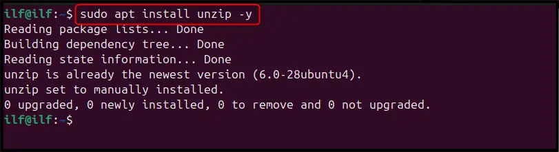 Zip A Folder On Ubuntu 24.04 L