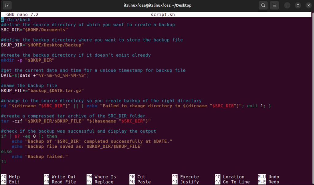 Practical Bash Script Example For Automating Everyday Tasks 24