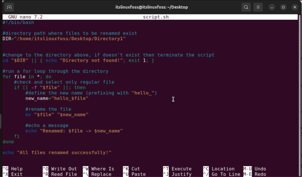 Practical Bash Script Example For Automating Everyday Tasks 7
