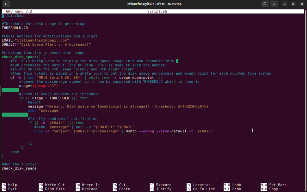 Practical Bash Script Example For Automating Everyday Tasks 9