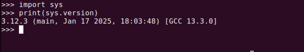 Check Python Version With Sys.version